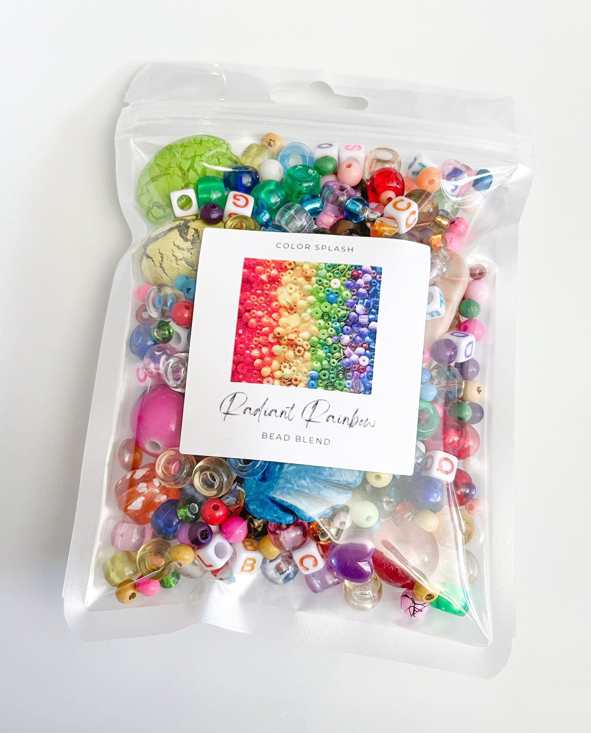 Radiant Rainbow Curated Assorted Variety Mix Bulk Bead Soup Blend