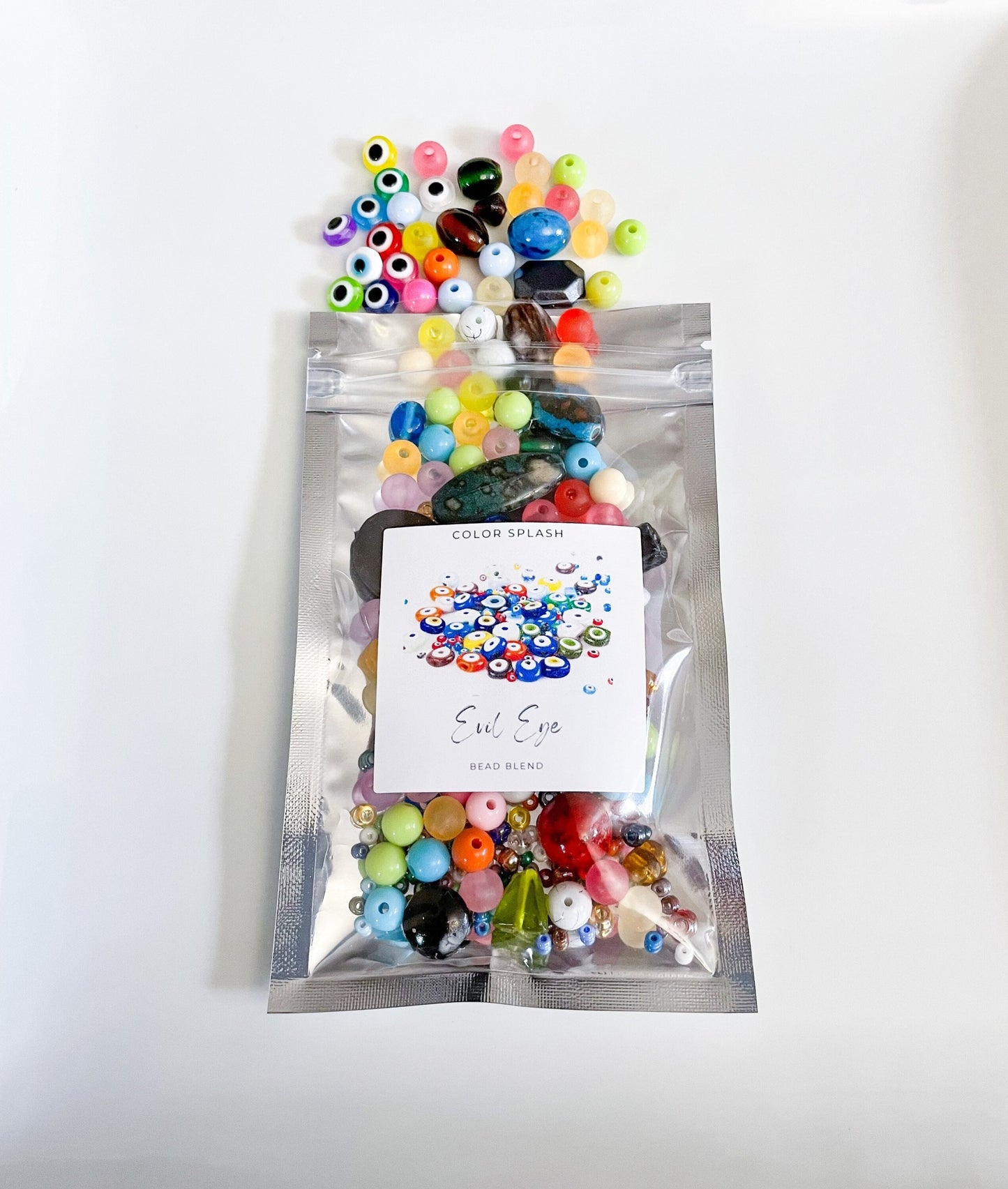 Evil Eye Bead Mix DIY Bead and Jewelry Making Starter Kit Bulk Assorted Bead Mix