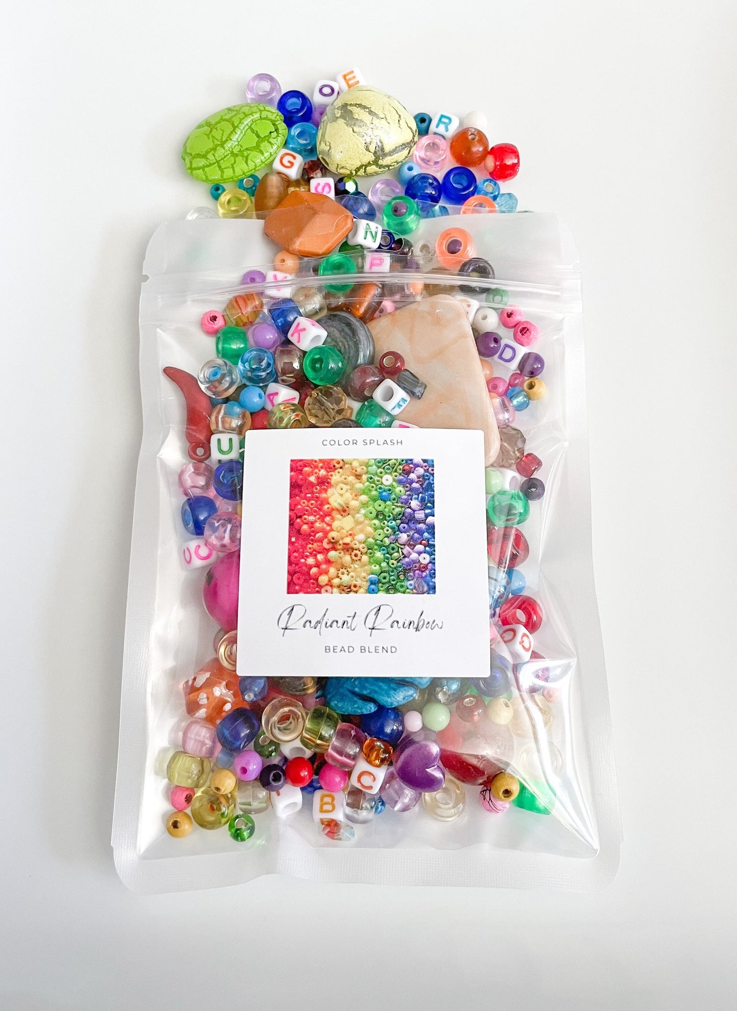 Radiant Rainbow Curated Assorted Variety Mix Bulk Bead Soup Blend