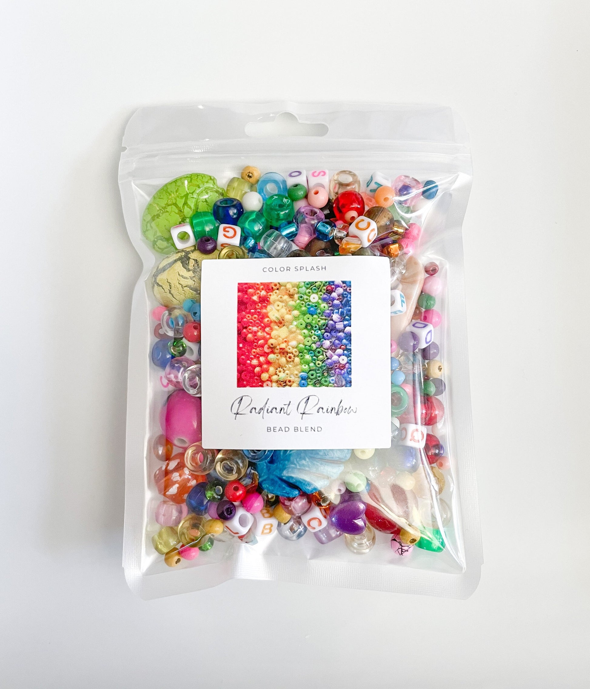 Radiant Rainbow Curated Assorted Variety Mix Bulk Bead Soup Blend