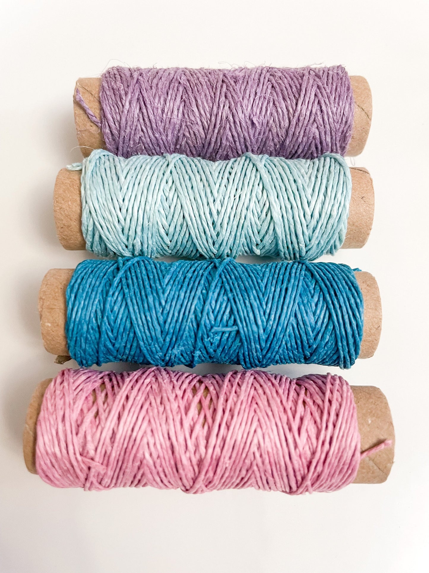 Build Your Own Variety Pack - 3 Spools of Hemp Cord In Assorted Colors - Full Spools of 29 Feet of .5mm Cord