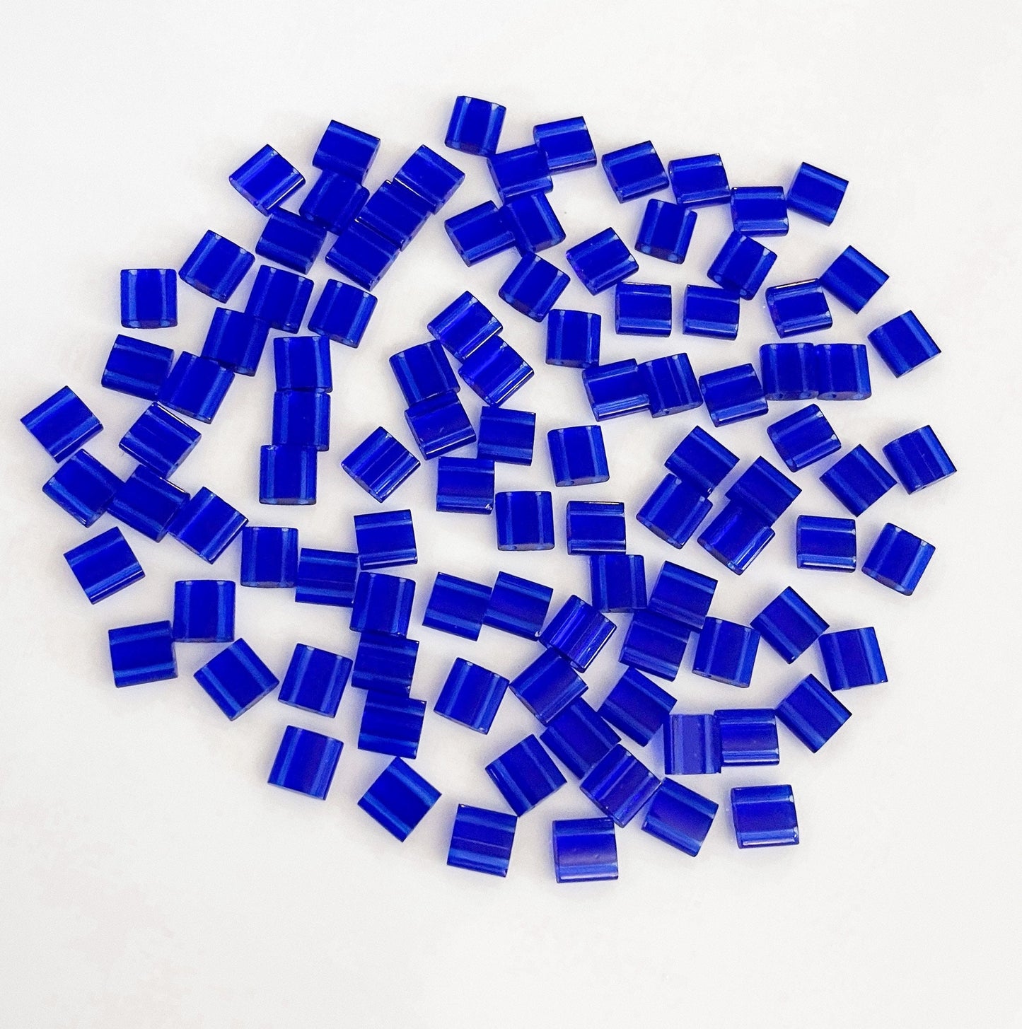 Miyuki Tila Beads Full Size Transparent Blueberry (5g)