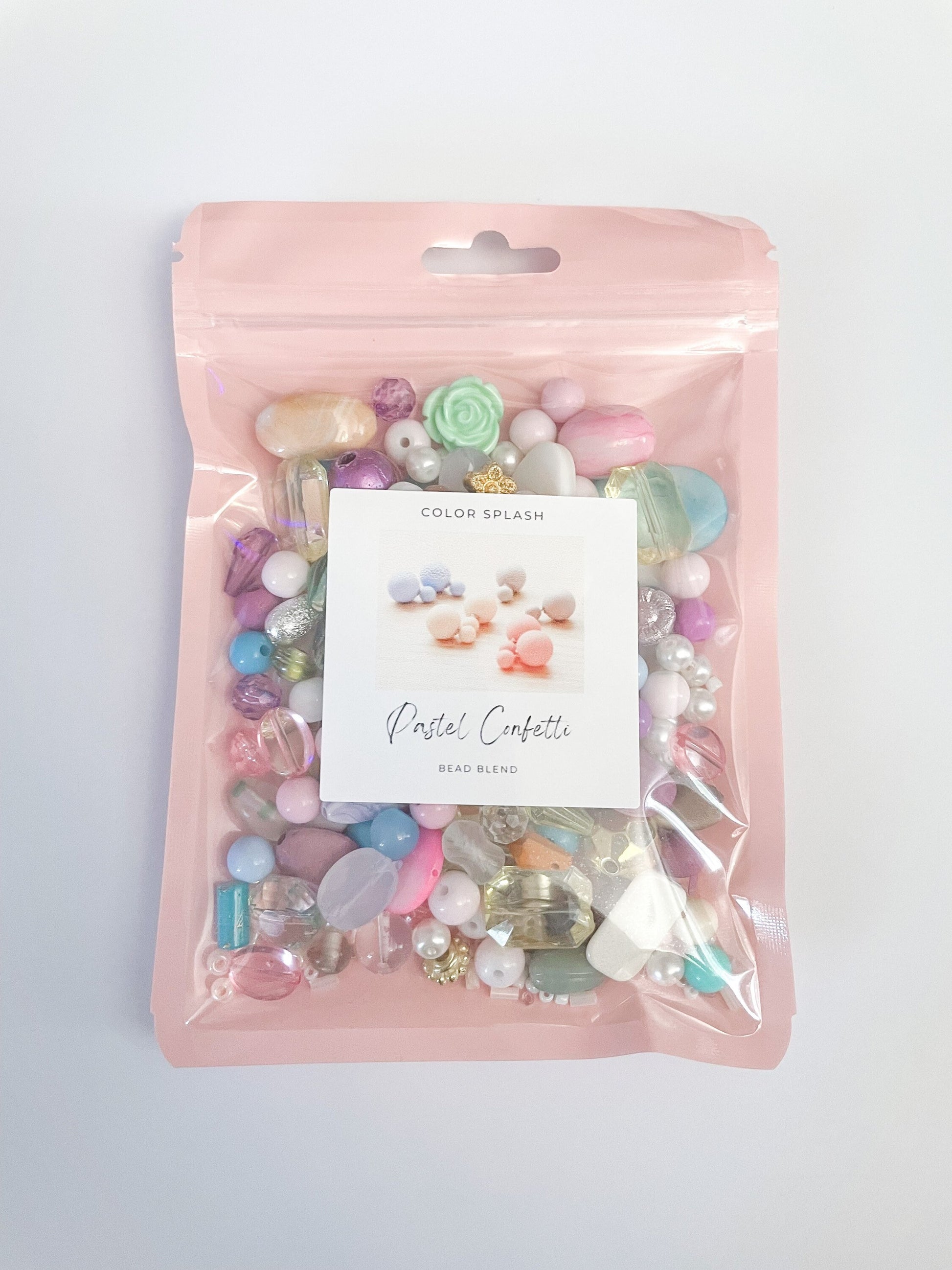 Pastel Confetti Assorted Variety Mix Bulk Bead Soup Blend (100g)